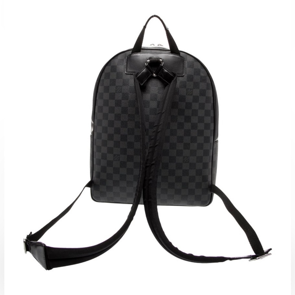 Louis Vuitton Black Checkered Backpack - Picture 5 of 7